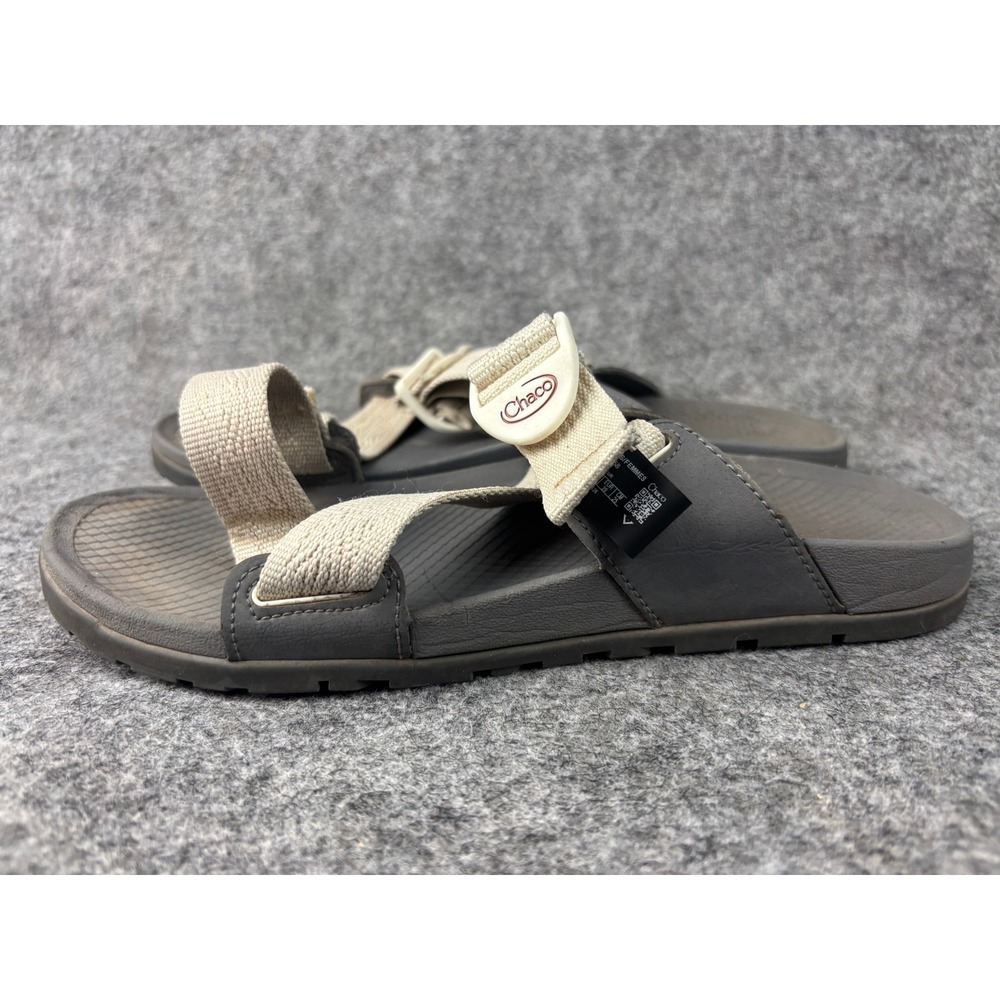 Chaco Chillos Slide Sandals Womens 8 Gray Z-Strap Adjustable JCH108758